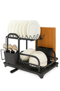 Secaplato Escurridor Rejilla Acero Inoxidable Secador 2nivel
