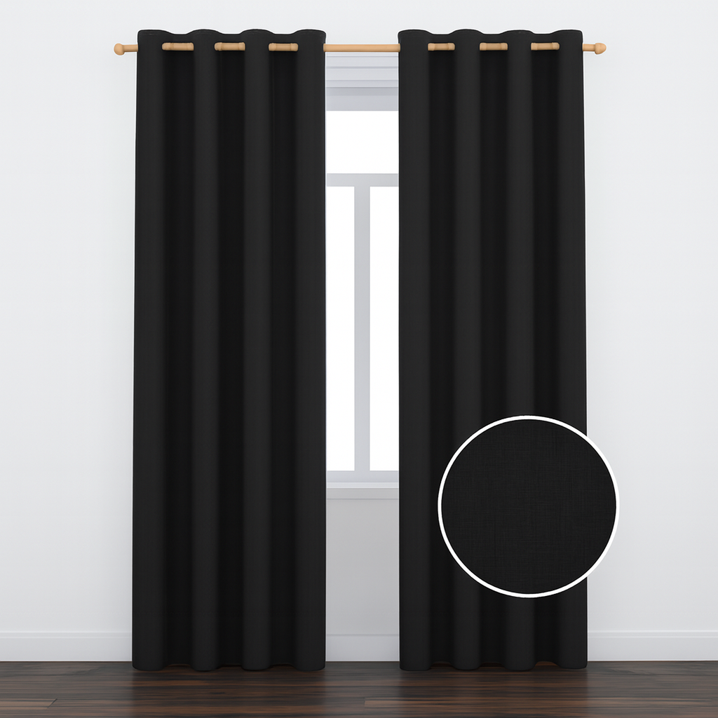 Cortinas Blackout 100% Térmicas 2 Paños